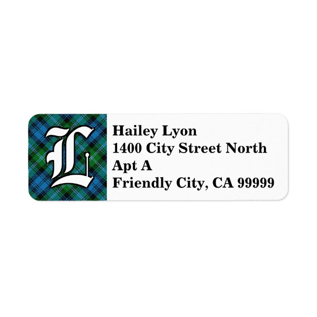 Regal Clan Lyon Tartan Monogram (Vorne)