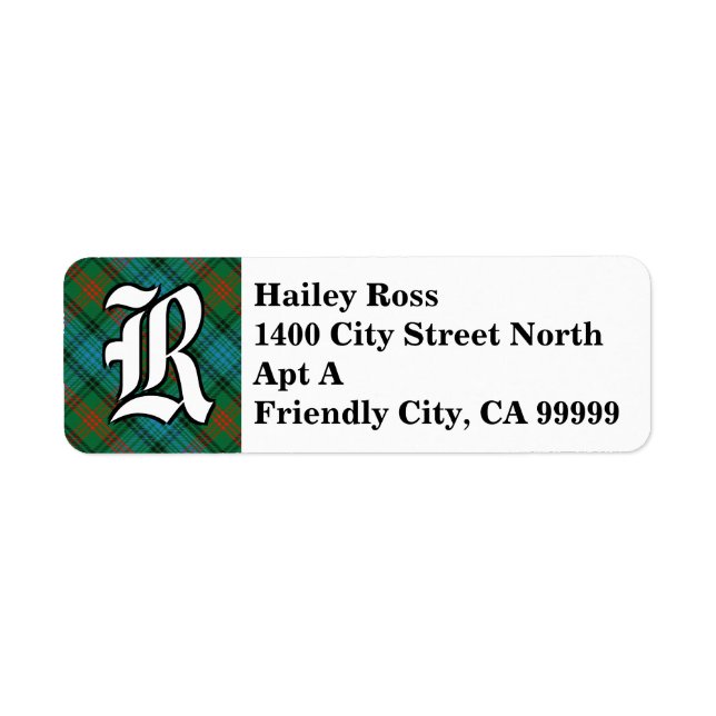 Regal Clan Ross Tartan Monogram (Vorne)