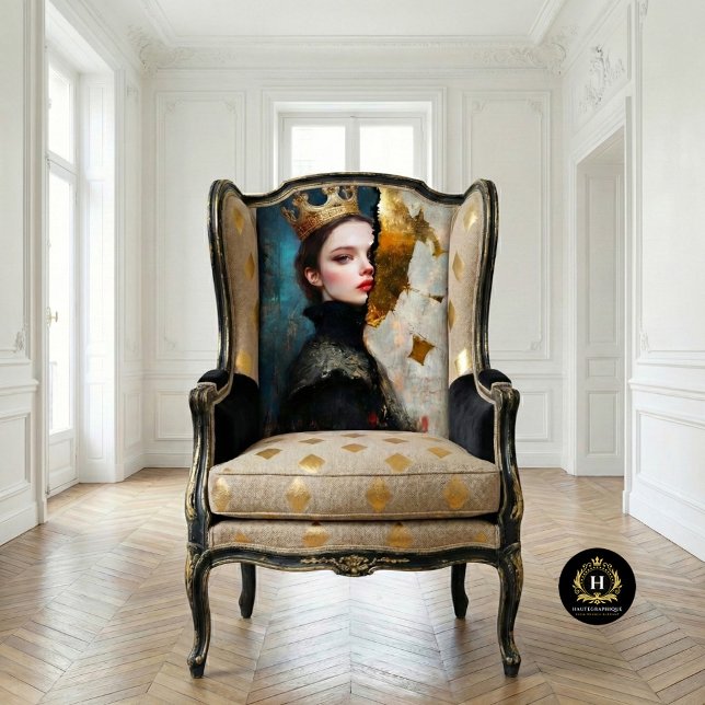 Regal Darkness Abstrakt Queen Decoupage Seidenpapier (Von Creator hochgeladen)