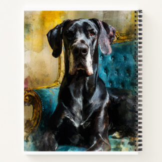 Regal Deutsche Dogge Notizbuch