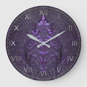 Regal Elegante Große Wanduhr