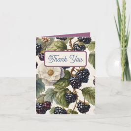 Regal Floral Elegante: Brautparty Dankeskarte