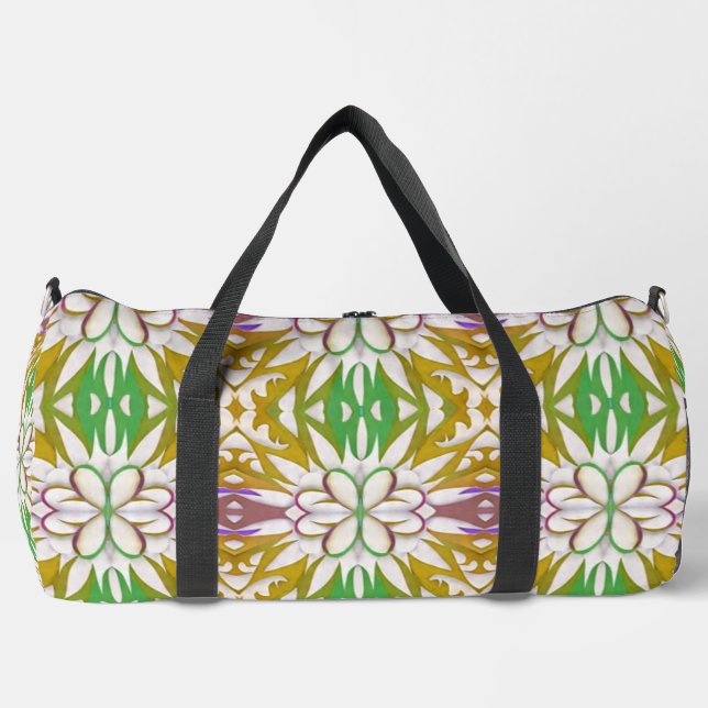 Regal Floral Harmony Duffle Bag (Vorderseite)