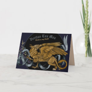 Regal Gold Griffin Karte