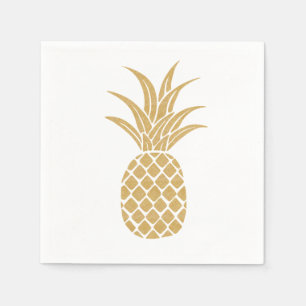 Regal Gold Pineaple Napkins Serviette