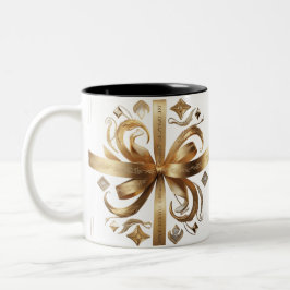Regal Golden Phoenix Luxus-Design Zweifarbig-Tasse Zweifarbige Tasse