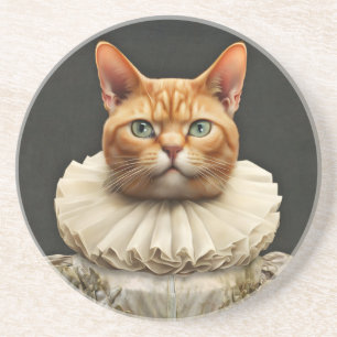 Regal Katze Getränkeuntersetzer