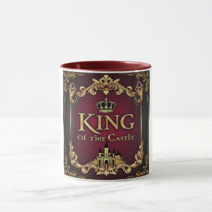 Regal King of Castle Design dad Tasse