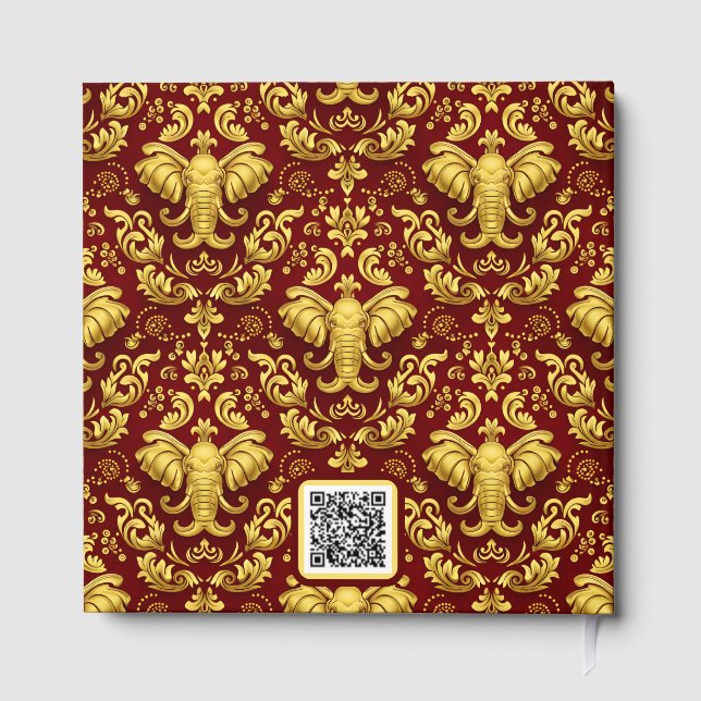 Regal Legacy: Crimson & Gold Mara verkündet Ruhm Gästebuch (Rückseite)