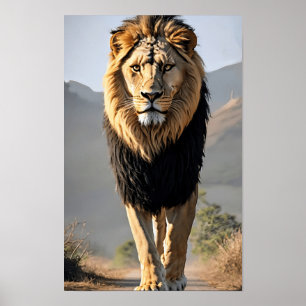 Regal Lion: König der Savanna Poster