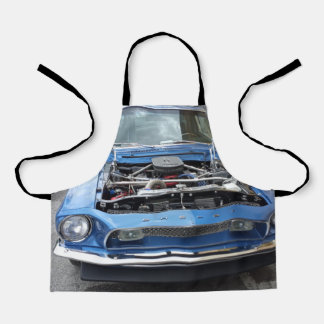 Regal Nustang antiken Schürze