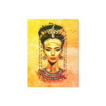 Regal Queen of Egypt - Moderne Neo-Pharao Art