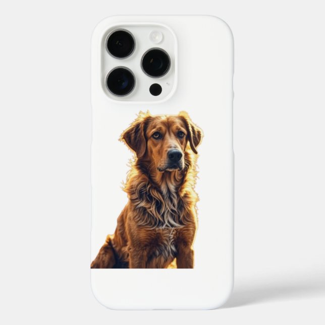 Regal Retriever in Velvet Splendor Case-Mate iPhone Hülle (Rückseite)