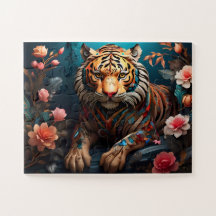 Regal Roar: Majestic Tiger