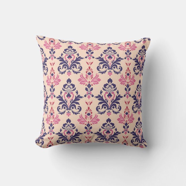 Regal Romance Damask Princesscore Kissen (Vorderseite)