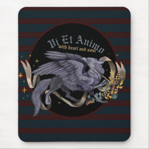Regal Silver Griffin Mousepad
