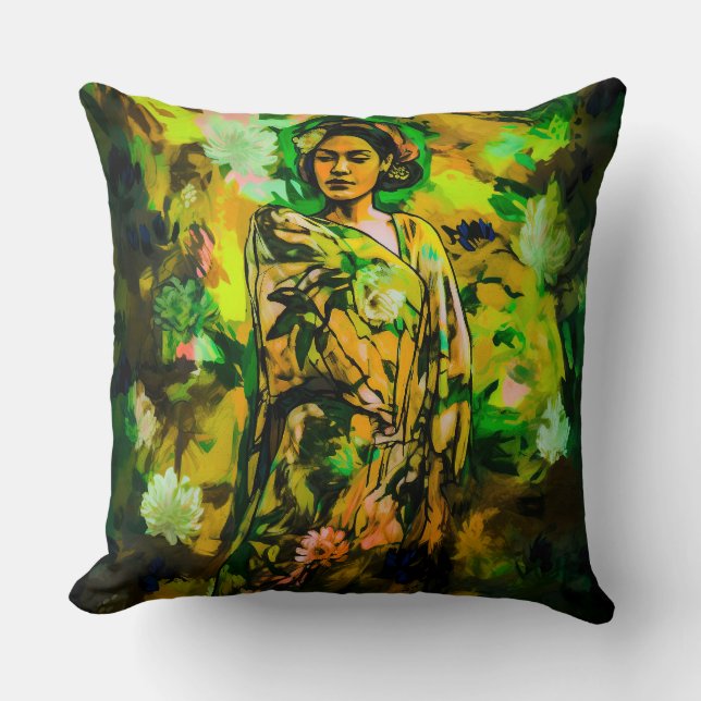 Regal Woman Kissen (Vorderseite)