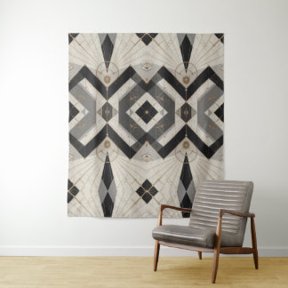 Regalgeometrie Wandteppich