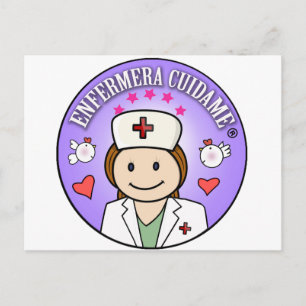 Regalitos para Enfermeras Postkarte