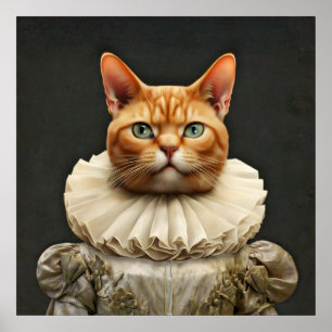 Regalkatze Poster