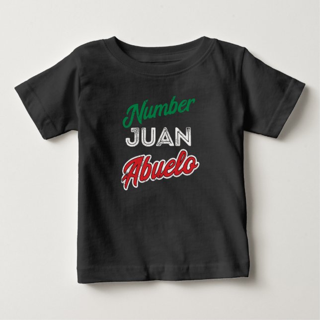 Regalo Para Abuelo mexikanischer Baby T-shirt (Vorderseite)