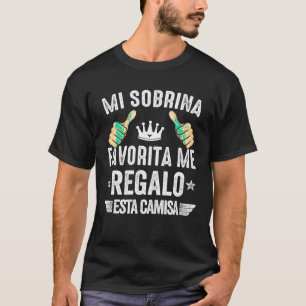 Regalo Para Tio De Sobrinos Espa o Del Padre T-Shirt