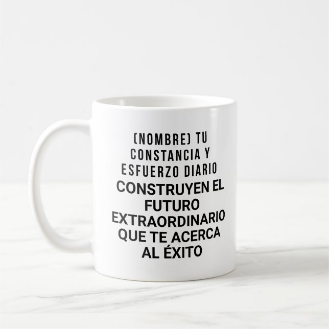 REGALO PERSONALIZADO(NOMBRE)FUTURO EXTRAORDINARIO KAFFEETASSE (Links)