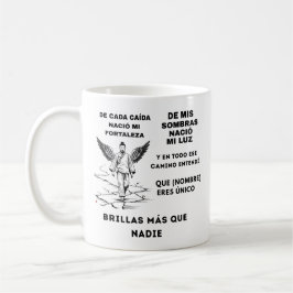 REGALO PERSONALIZADO (NOMBRE)TU BRILLAS KAFFEETASSE