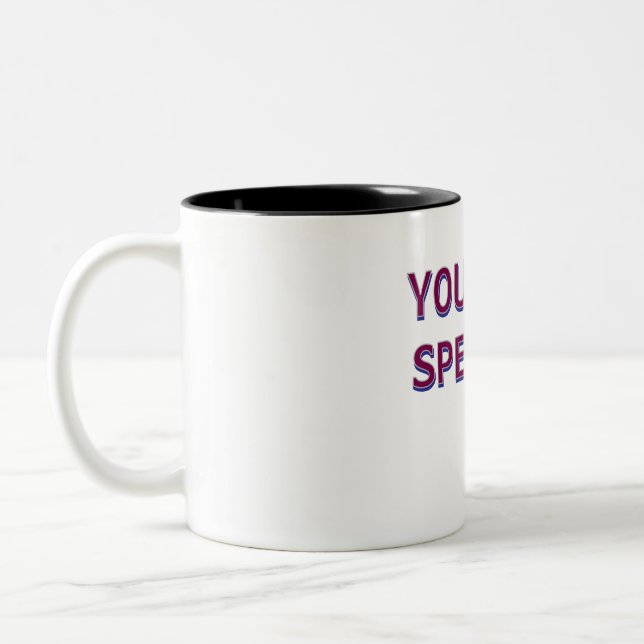 Regalo Personalizado Taza Eres Especial Zweifarbige Tasse (Links)