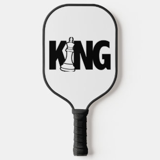 Regalpaddeln passen zu einem König. Pickleball Schläger
