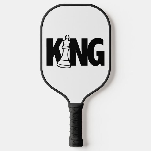 Regalpaddeln passen zu einem König. Pickleball Schläger (Vorderseite)