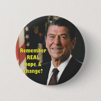 Regan Hoffnungs-Knopf Button