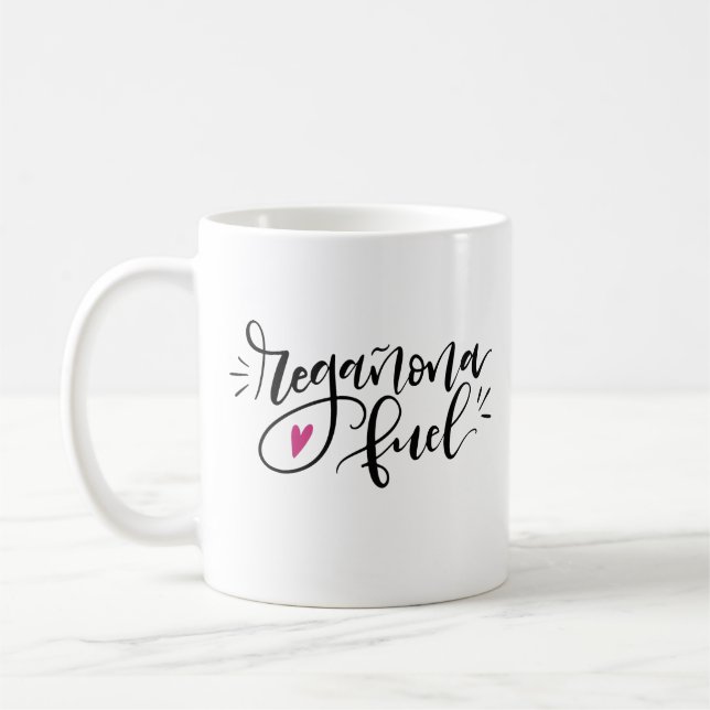 Regañona Fuel, handschriftlich Tasse (Links)