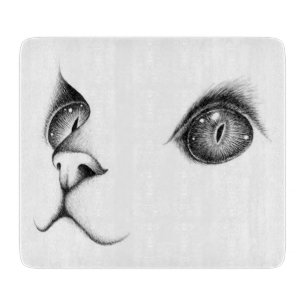 "Regard du Persan" "Planche à Découper Vitre" Schneidebrett