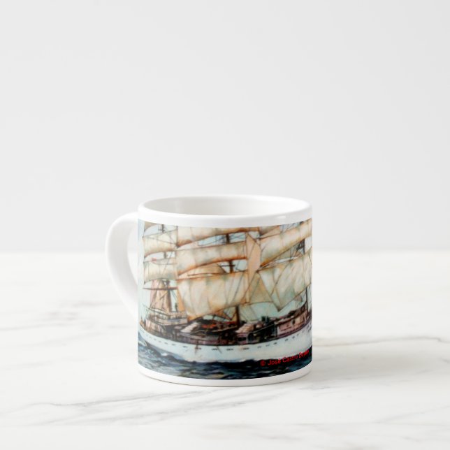 Regata Cutty Sark Espressotasse (Vorderseite Links)