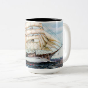 Regata Cutty Sark Zweifarbige Tasse