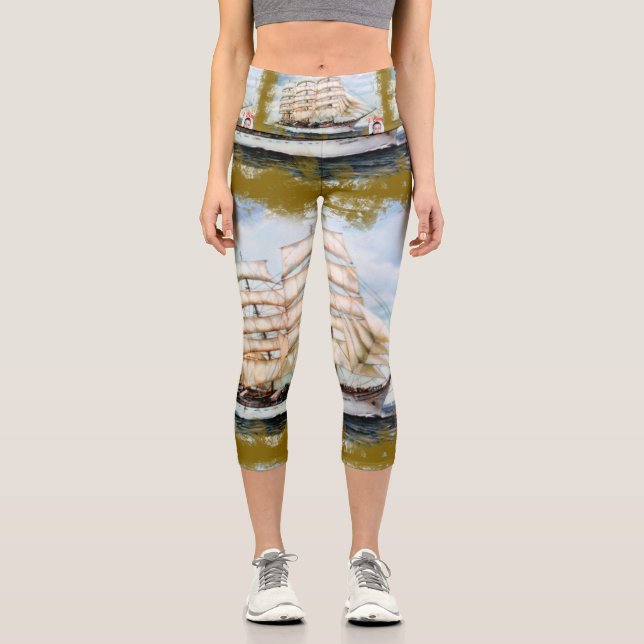 Regata Cutty Shark Capri Leggings (Vorderseite)