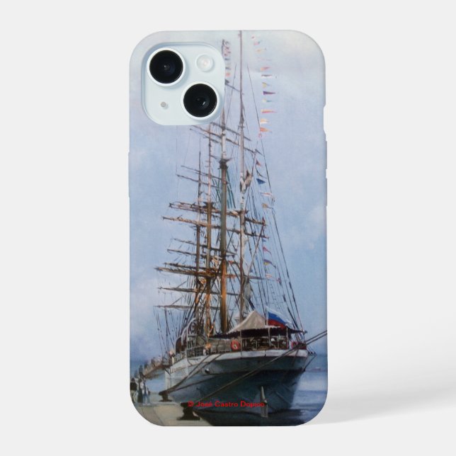 Regata Cutty Shark iPhone 15 Hülle (Rückseite)