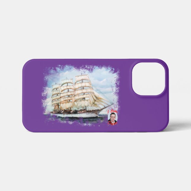 Regata Cutty Shark iPhone Hülle (Rückseite (Horizontal))