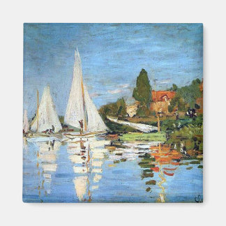 Regatta bei Argenteuil Claude Monet Magnet
