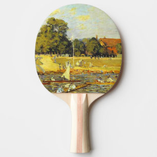 Regatta bei Hampton Court Alfred Sisley Poster Tischtennis Schläger