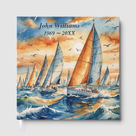 Regatta für Wasserfarben Gästebuch