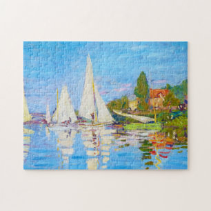 Regatta in Argenteuil Claude Monet Puzzle