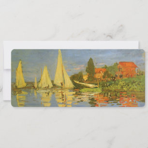 Regatta in Argenteuil von Claude Monet