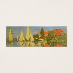 Regatta in Argenteuil von Claude Monet