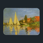 Regatta in Argenteuil von Claude Monet Magnet<br><div class="desc">Regatta von Claude Monet in Argenteuil (1872) ist ein Vintager Impressionismus, der ein nautisches Kunstmaler ist. Sie können die Reflektion der Segelboote im See Wasser sehen. Eine Seeseite mit einer Yacht oder einem Bootsrennen an einem sonnigen Sommertag. Über den Künstler: Claude Monet (1840-1926) war Gründer der französischen impressionistischen Malerei, wobei...</div>