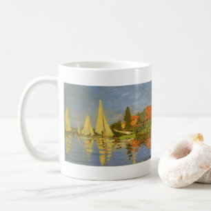 Regatta in Argenteuil von Claude Monet Tasse