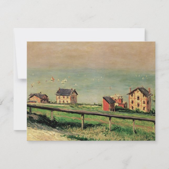 Regatta in Villerville bei Gustave Caillebotte (Vorderseite)