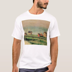 Regatta in Villerville bei Gustave Caillebotte T-Shirt