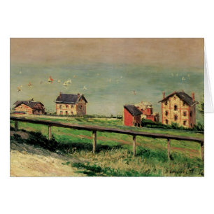 Regatta in Villerville von Gustave Caillebotte